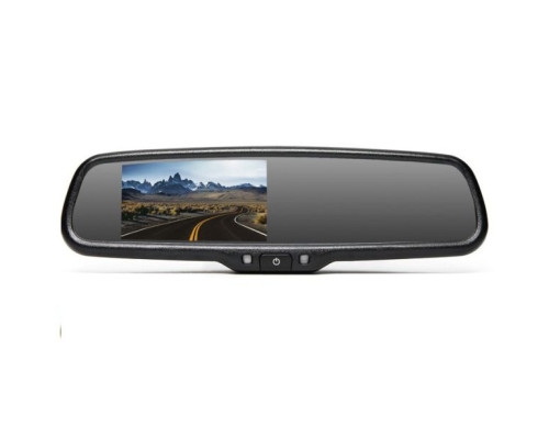 RVS Systems RVS-718519-03 420 TVL Toyota Tundra Mirror Monitor with Compass and Temperature, Tailgate Camera, 33ft Cable