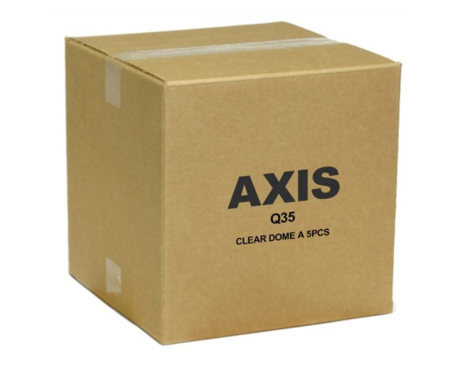 Axis 01180-001 Q35 Standard Clear Dome with Anti-scratch Hard Coating