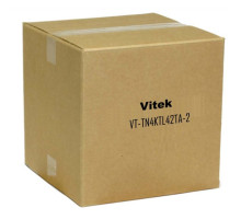 Vitek VT-TN4KTL42TA-2 4 Channel 4 Megapixel 2TB IP PoE NVR with 4ea H.265 IP Turret/Ball Cameras, 2.8mm Lens