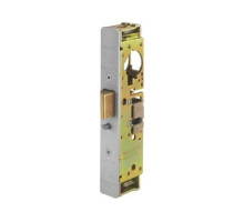 Adams Rite 4911W-45-102-628 Heavy Duty Deadlatch with Radius Faceplate with weatherseal in Clear