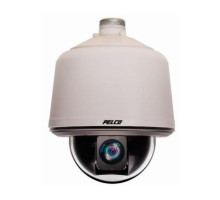 Pelco S6230-PBL0US 2 Megapixel Spectra Enhanced Low Light HD Pendant Standard Network PTZ Dome Camera, 30X, Smoked, Black, US