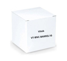 Vitek VT-BNC-BARREL10 BNC Coupler 75 Ohm, 10 Pack