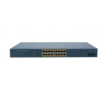 Cantek CT-POE-SW16PG-2GF-250 16 Ports High Power PoE Gigabit Fiber Switch