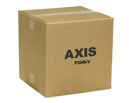 Axis 01591-001 Streamlined HDTV 1080p Outdoor Dome Camera, 3.4-8.9mm Lens