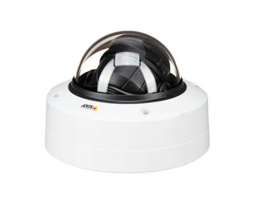 Axis 01596-001 P3247-LVE Streamlined 5 MP Outdoor IR Dome Camera, 3-8mm Lens