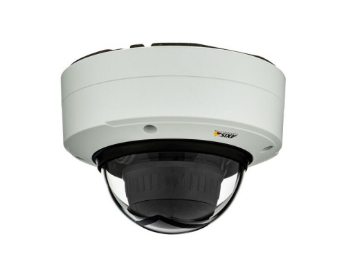 Axis 01597-001 P3248-LV Streamlined 4K IR Dome Camera, 4.3-8.6mm Lens