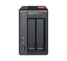 Mobotix Mx-S-NAS2A-8 Network Attached Storage Device with 2 Bays and 8 ONVIF-S Channels, 12TB