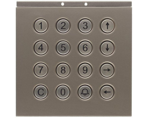 Alpha EMVDB1T Keypad Module - Vandal Resistant - Digital - Titanium