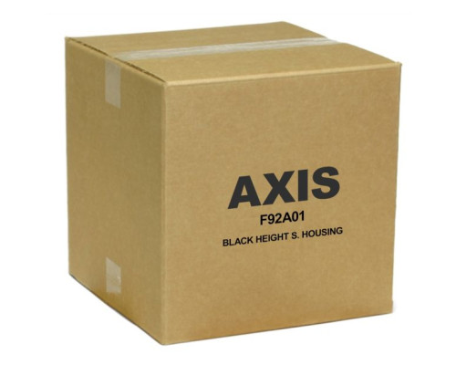 Axis 01630-001 F92A01 Height Strip Housing, Black