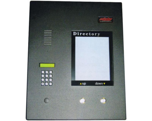 Alpha TE3010-LCD 700 Name Tel-Entry Master Surface Mount Steel