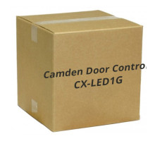 Camden Door Controls CX-LED1G Single Gang, LED, Blank, 12/28 VDC, Green LED, Mounted In Faceplate