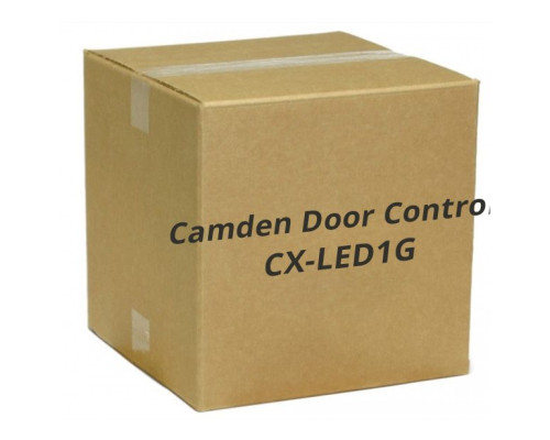 Camden Door Controls CX-LED1G Single Gang, LED, Blank, 12/28 VDC, Green LED, Mounted In Faceplate