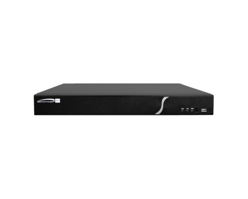 Speco H16HRLN2TB 16 Channel Hybrid Recorder 8 Hybrid (TVI or IP) + 8 IP, NDAA, 2TB