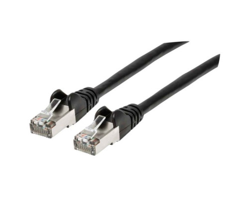 Intellinet 313834 Cat6a S/FTP Patch Cable, 1 Feet, Black