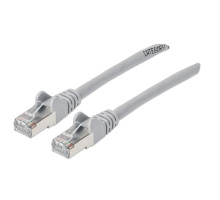 Intellinet 743136 Cat6a S/FTP Network Patch Cable, 3 Feet, Gray