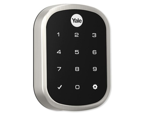 Yale YRD256ZW2-619 Z-Wave Plus SL Key Free Touchscreen Deadbolt Assure Lock, Satin Nickel