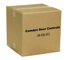 Camden Door Controls CM-336-41FS Battery Powered Touchless Switch, Wireless, Hand Icon and 'Wave to Open' in French