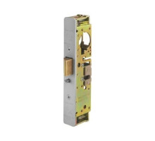 Adams Rite 4900-45-202-628 Heavy Duty Deadlatch with Standard Faceplate in Clear Anodized