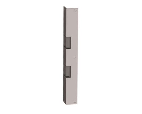 Folger Adam 310-6-1-PK-12D-627-LCBMA Fail Secure Electric Strike for Concealed Vertical Rod Devices with Latchbolt and Locking Cam Monitor in Satin Aluminum