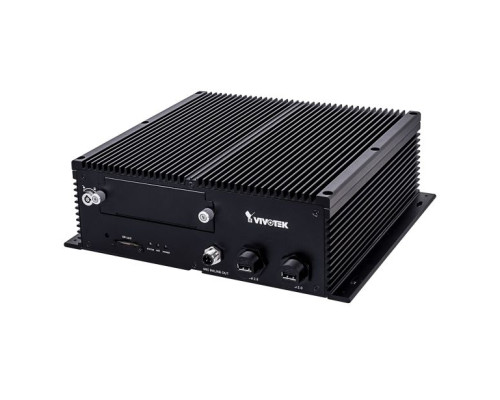 Vivotek NV9411P-M12 16 Channels H.265, 8 PoE Mobile NVR, M12