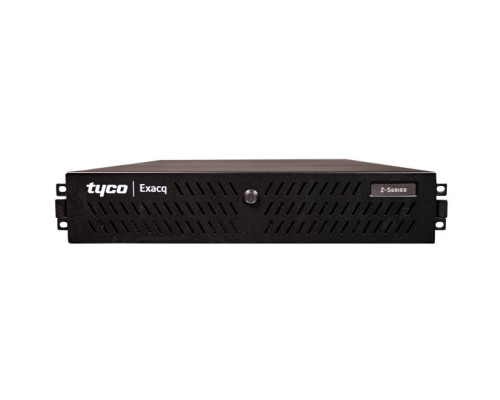 Exacq 1608-80T-2ZL-2 Rackmount 2U Recorder with 8 IP Licenses, 16 Looped Analog Inputs, 80TB HDD