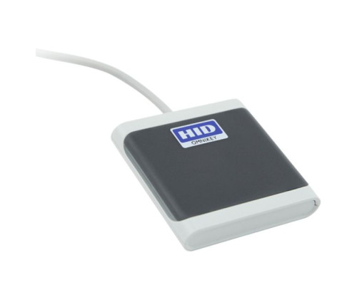 HID R50250001-GR Contactless USB Smart Card and PC-Linked Reader