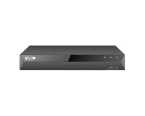 InVid ED1A-8-4TB 8 Channel TVI/AHD/CVI/Analog/IP Universal Port Digital Video Recorder, 4TB