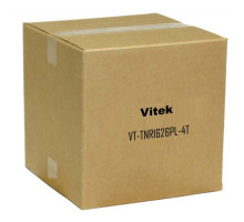 Vitek VT-TNR1626PL-4T 16 Channel 8 Megapixel Network Video Recorder with 16 PoE Ports, 4TB