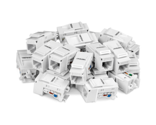 TRENDnet TC-K25C6 25 Pack Cat6 RJ45 Keystone Jack