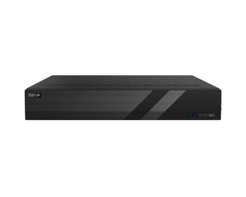 InVid PN1A-32X16F-16TB 32 Channel 4K Network Video Recorder with Facial Recognition, 16TB