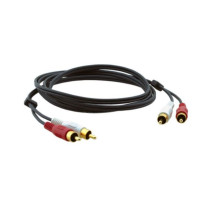 Kramer C-2RAM-2RAM-6 2 RCA Stereo Audio Male - Male Cable 6 Feet