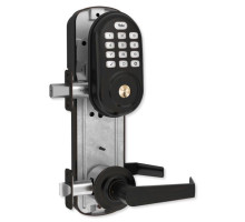 Yale YRC216ZW2NW50BP Assure Lock Interconnected Lockset with Push Button, Oil Rubbed Bronze