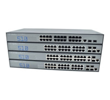 American Fibertek AFI510-24GAT-4XS-P460 24x RJ45 30W PoE+ and 4x SFP Ports Managed Ethernet Switch