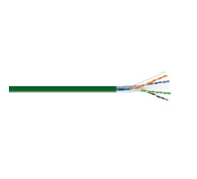 Kramer BCLS-23GR-5 CAT 6 F/UTP 23AWG 400MHz Bulk Cable, 1640 Feet, Green