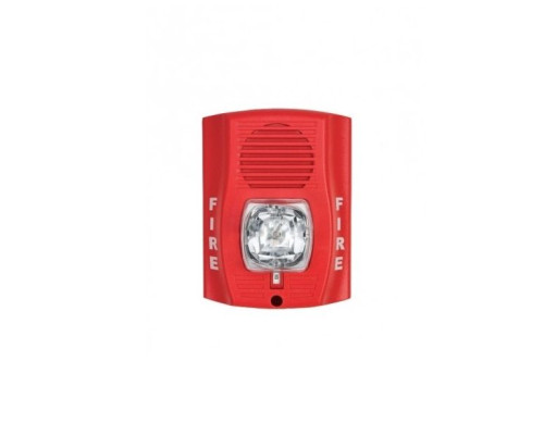 Bosch SS-P2RH-LF Wall/Ceiling 520Hz Horn/Strobe, Red