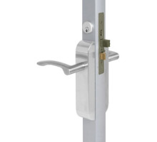 Adams Rite 2190-312-1MD-32D Dual Force Lock with Standard Flat Strike, Exterior Trim Set and 1-1/8