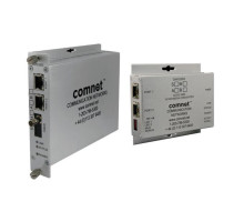 Comnet CNFE2002M1APoE/M 1 Fiber 2 Channel 100 Mbps Media Converter