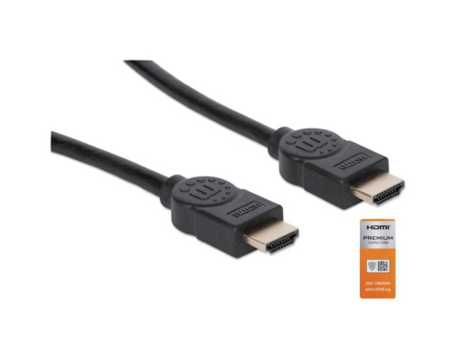 Manhattan 355353 Certified Premium High Speed HDMI Cable with Ethernet