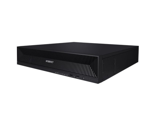 Hanwha Vision XRN-1620B2-24TB 16 Channel 4K 140Mbps H.265 NVR, 24TB