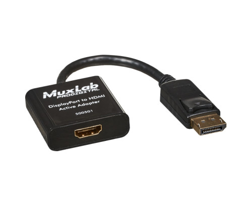 MuxLab 500501 DisplayPort to HDMI Active Adapter