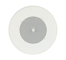 Bogen S86T725PG8U Ceiling Speaker Assembly with Bright White Grille