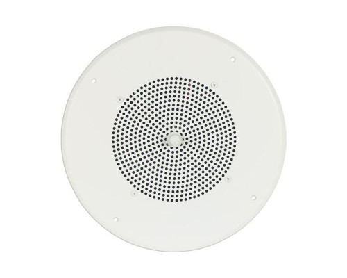 Bogen S86T725PG8U Ceiling Speaker Assembly with Bright White Grille