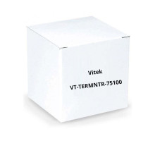 Vitek VT-TERMNTR-75100 BNC Terminator 75 Ohm, 100 Pack