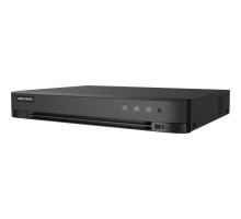 Hikvision iDS-7204HUHI-M1-P 4 Channel 5MP 1U H.265 AcuSense POC DVR, No HDD