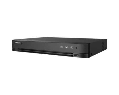 Hikvision iDS-7204HUHI-M1-P 4 Channel 5MP 1U H.265 AcuSense POC DVR, No HDD