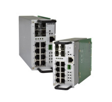 Comnet CNGE12FX4TX8MSPOE-TSK Traffic Detector Rack Industrially Hardened Managed Switch Kit with (8) 10/100/1000Base-TX & (4) 100/1000Base-FX Ports & PoE+