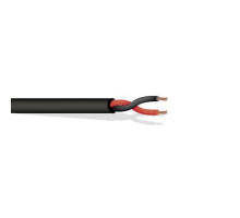 West Penn 25221BBK1000 22/2 Unshielded CMP Cable 1000.Ft Black