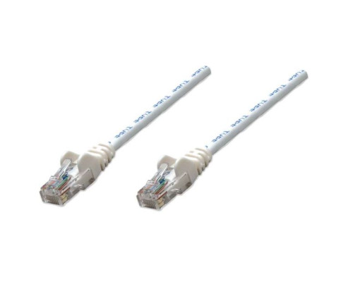 Intellinet 320726 Network Cable, Cat5e, UTP 100% Copper, RJ45 Male / RJ45 Male, 15.0 m (50 ft.), White