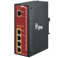 Interlogix POE303-EX-4P POE 60W Extender with 4-Port PoE Switch