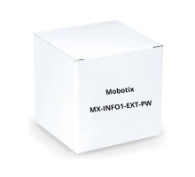 Mobotix MX-INFO1-EXT-PW Info Module White